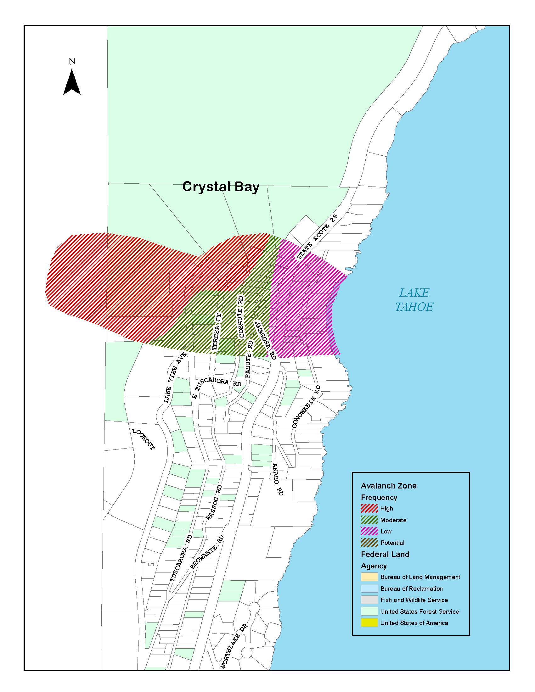 avalanche zones crystal bay