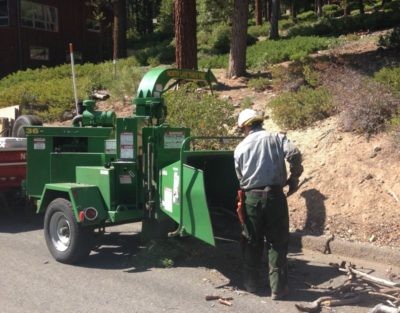 Chipping & North Lake Tahoe Fire District Defensible Space Services Begin June 1, 2020